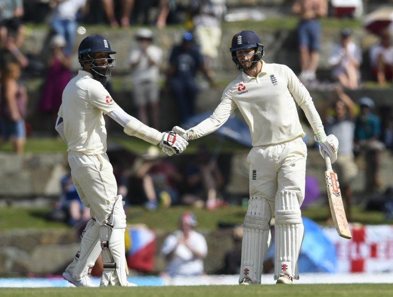 Moeen Ali and Ben Foakes put on 85 to revive England.