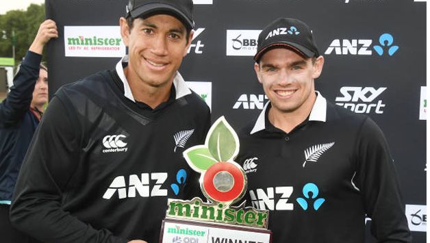 Ross Taylor and Tom Latham
