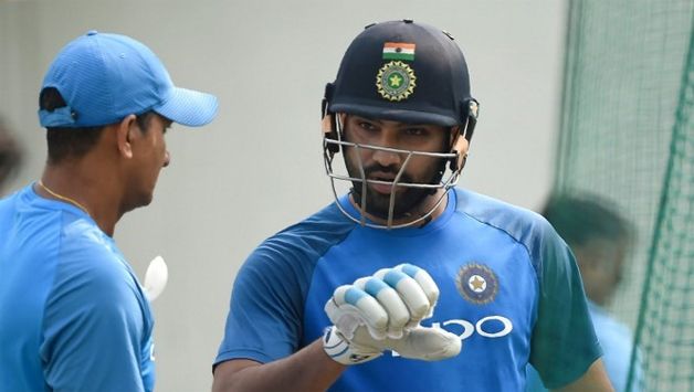 Sanjay Bangar and Rohit Sharma