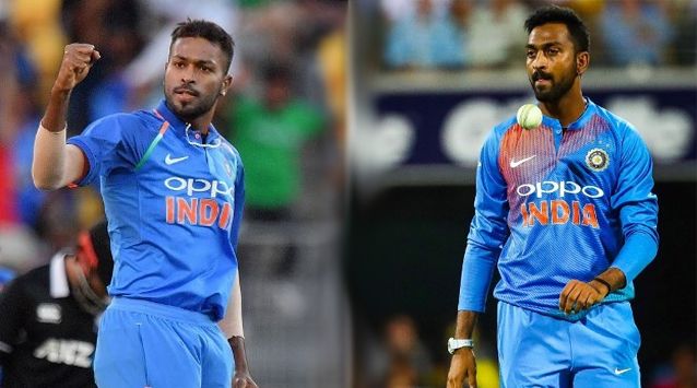 The Pandyas in the Indian playing XI on Wednesday also marks the first instance since March 2012 a pair of brothers played together for India. 