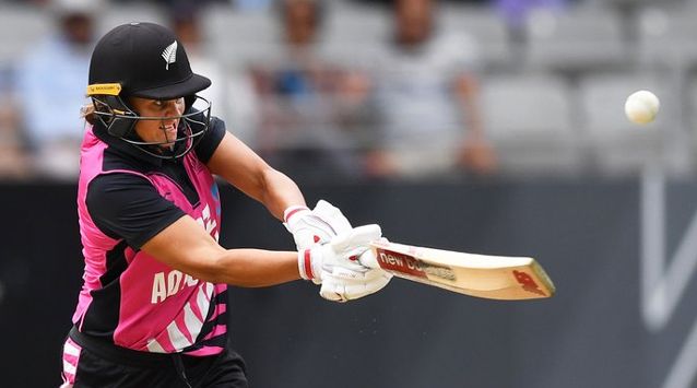 Suzie Bates scored 62 off 52 balls setting up a four-wicket win for New Zealand women against India women 