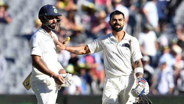 Cheteshwar Pujara and Virat Kohli