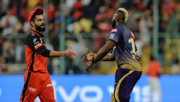 Virat Kohli and Andre Russell