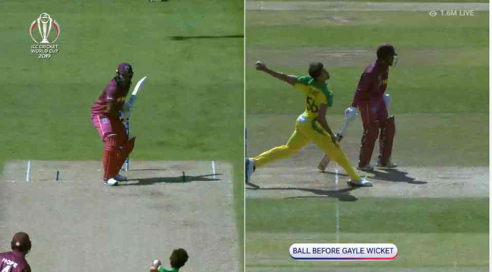Chris Gayle no- ball, Gayle no ball, Australia vs West Indies, World Cup, ICC World Cup 2019