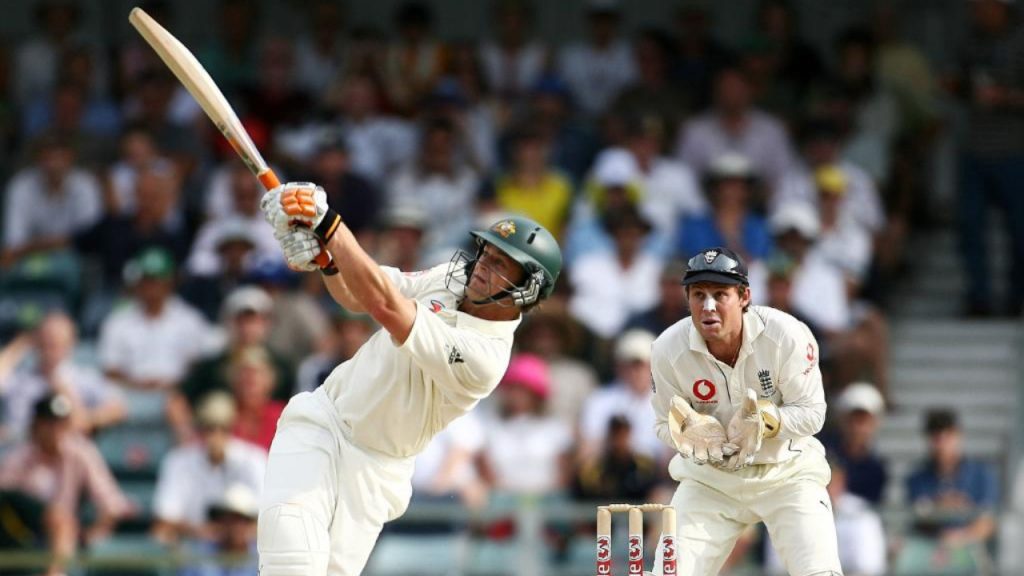 Gilchrist destroyed the England bowlers in 57-ball ton