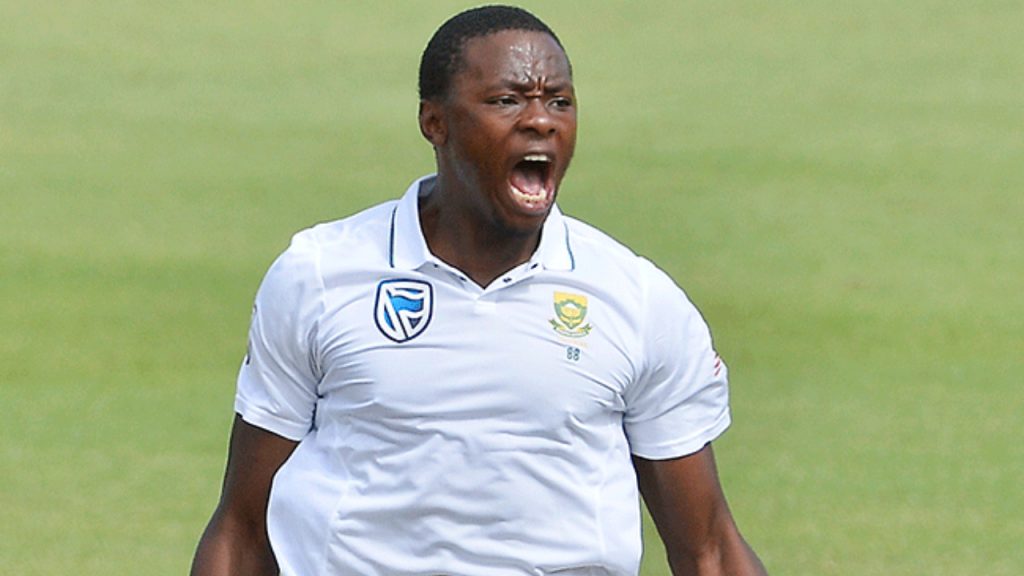 Rabada playing a Test for South Africa