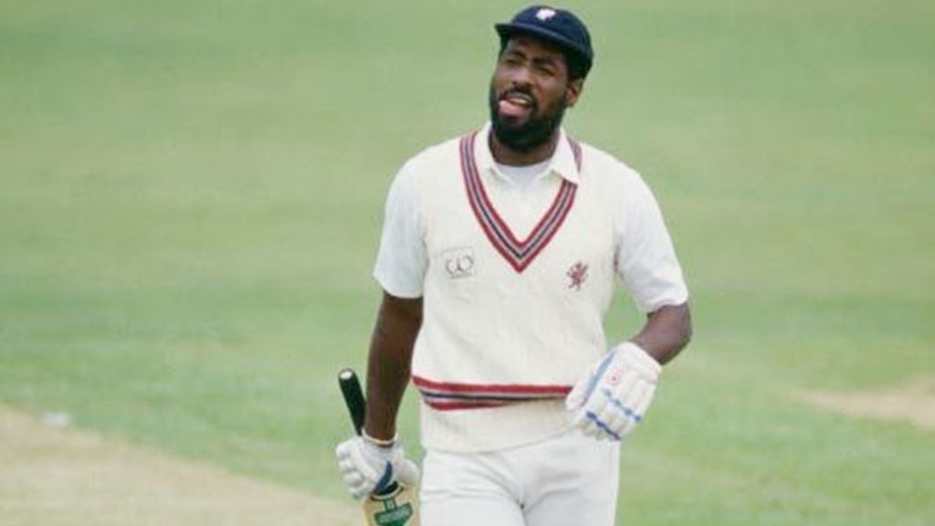 The West Indian completely dominated against England
