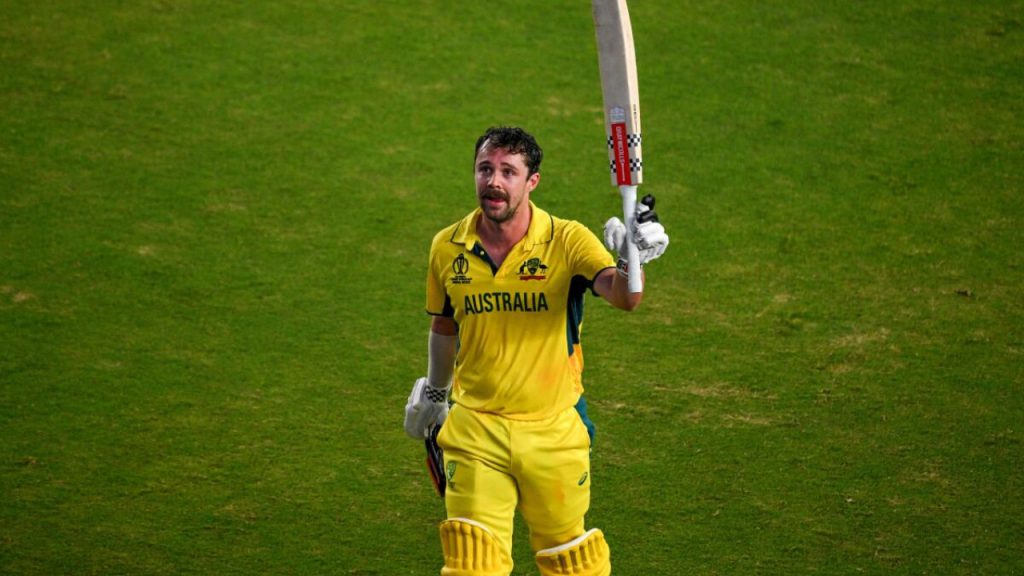 Head scoring an ODI century