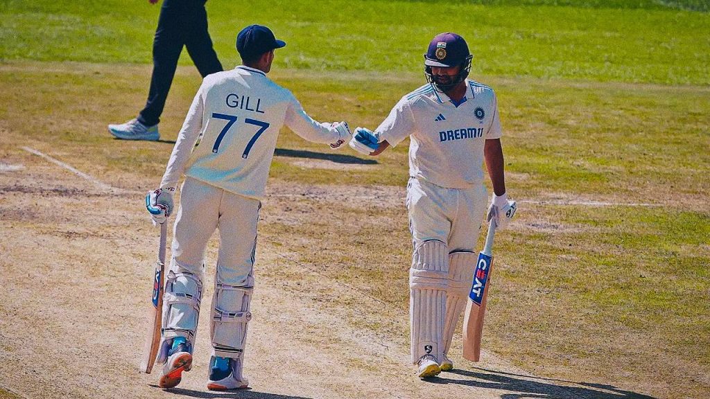 Rohit Sharma and Shubman Gill