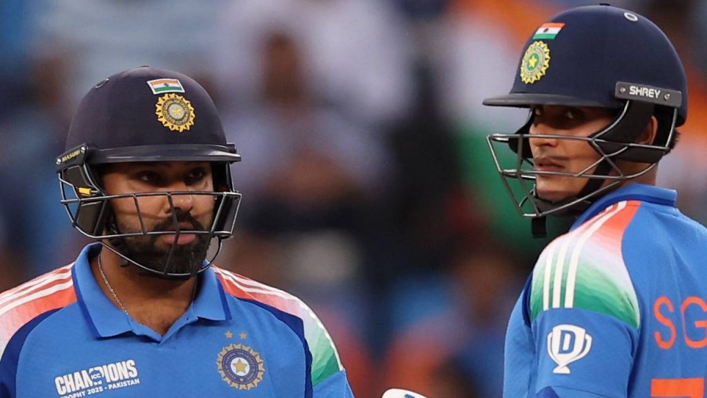 Rohit Sharma and Shubman Gill