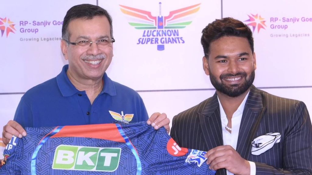 Sanjiv Goenka and Rishabh Pant