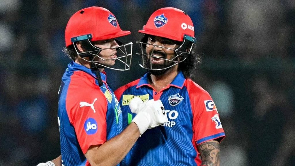 KL Rahul and Tristan Stubbs