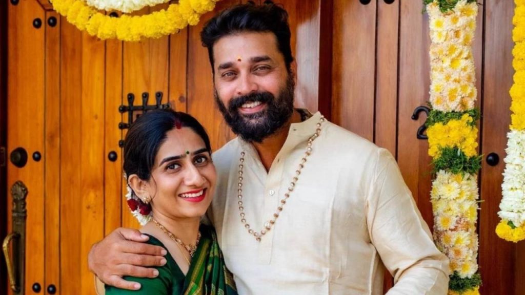 Murali Vijay and Nikita Vanjara