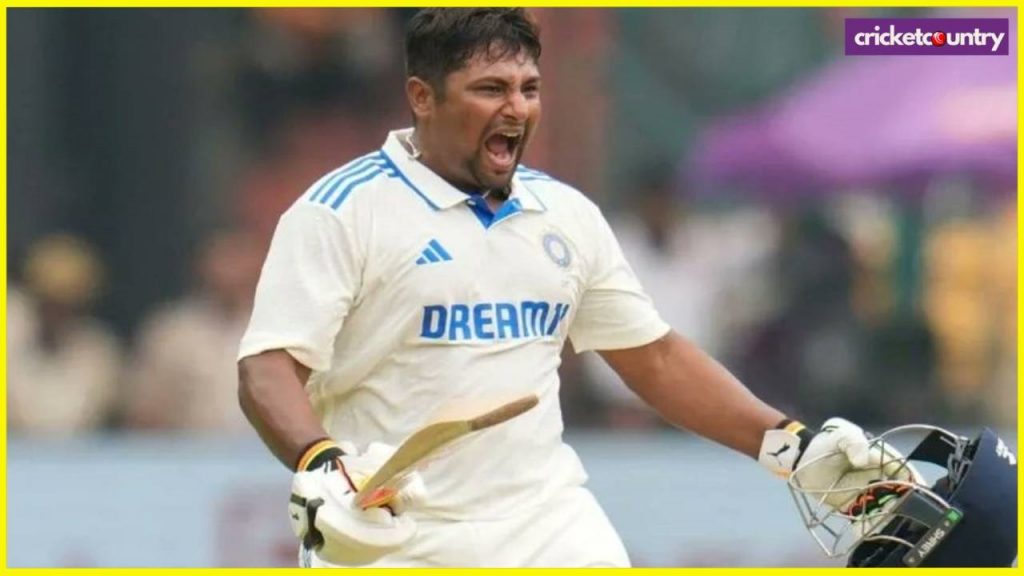 Sarfaraz khan century